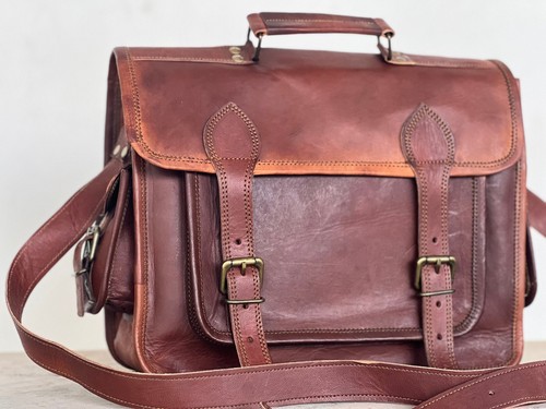 Leder kamera tasche - ",