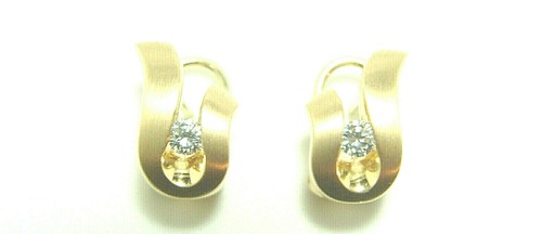 Brillant ohrringe 750 gold - ohrringe, 18