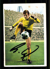 Reinhold Wosab Borussia Dortmund 1968-69 Bergmann Sammelbild Original Signiert