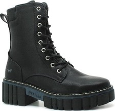 Mustang Damen Schwarz Stiefel