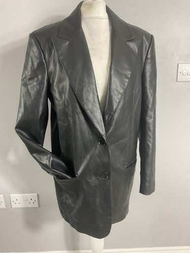Zara schwarzer leder - schwarzer,