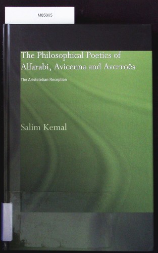 The philosophical poetics - poetics, of
