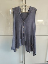 Strickweste Weste Zipfeljacke