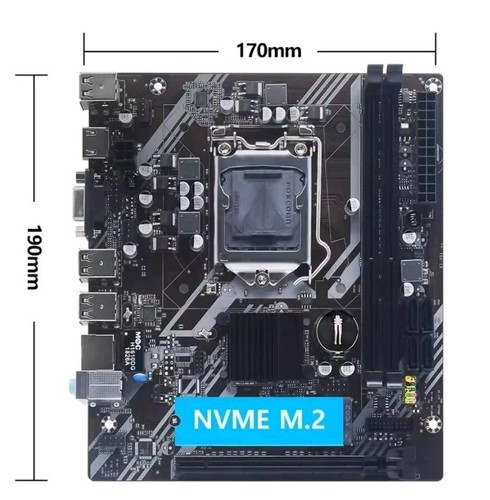 Mucai h61 mainboard lga1155 - h61,