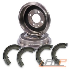 2x BREMSTROMMEL+BREMSBACKEN