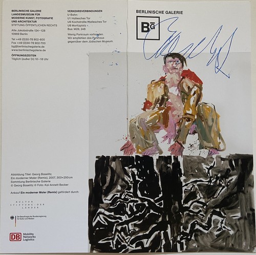 Georg baselitz signiert - georg,