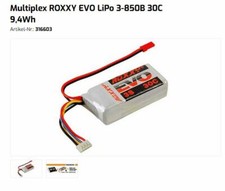 Multiplex ROXXY EVO LiPo