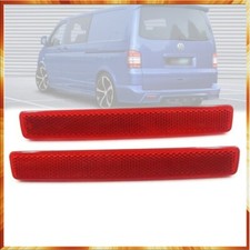 2x Für VW Transporter T5 Stossstangen Reflektor Rückstrahler R+L 7E0945106A