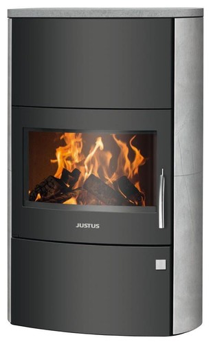 Justus kaminofen zeitbrandofen - justus,