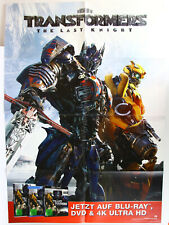 Original Filmposter Filmplakat A1 Transformers the Last Knight Gefaltet