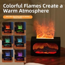 Kamin Flamme Umgebungslicht Diffusor mit Luftbefeuchter für Wohnzimmer