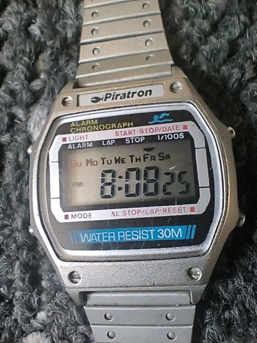 Vintage piratron lcd uhr - vintage,