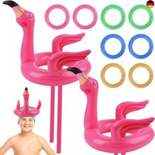 10 Stück Flamingo Aufblasbar