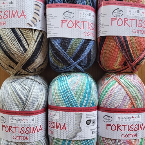 6x100g fortissima cotton color - fortissima,