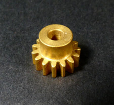 Stirnzahnrad | Modul 1 | Messing | 15 Zähne | gerade verzahnt