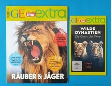 Geolino Extra Nr.79 Räuber&Jäger mit DVD Wilde Dynastien ungelesen 1A abs. TOP