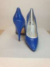 Pumps High Heels Stiletto - royal blau Leder US 5  EU 35   NEU 