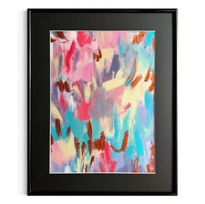 Kunstwerk Handgemalt Acrybild