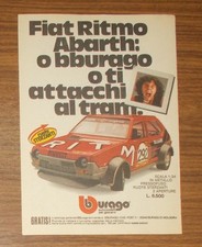 Seltene Werbung BBURAGO Fiat