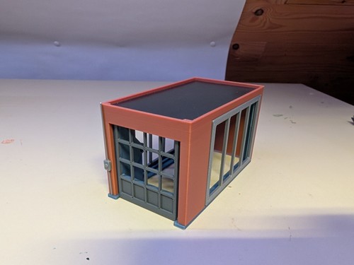 Gebäude lkw garage - ho,