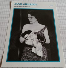 Schauspielerin ANNIE GIRARDOT | Film-Star-Foto / Sammelbild-Karte #n375