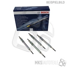 4x BOSCH Glühkerze Glühstift