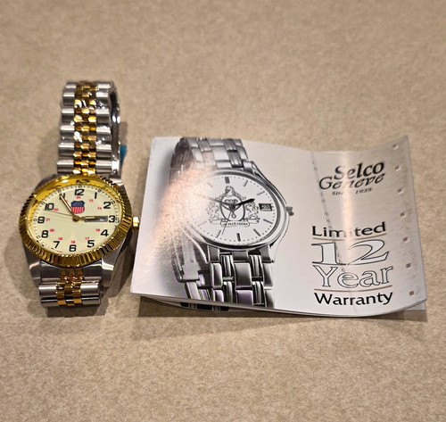 Selco geneve men two tone - geneve, men's