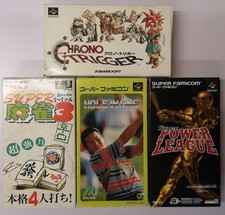 4x Nintendo Super Famicom