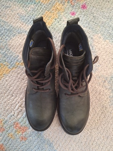Khakifarbene stiefeletten - stiefeletten, gr
