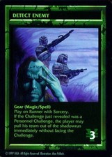 Detect Enemy - ShadowRun - Shadowrun