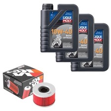 K&N Ölfilter Set LM 10W-40