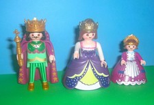 Playmobil - König, Königin, kleine Prinzessin Figuren Sammlung