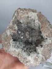 ?Schneekopfkugel / Lithophyse / Achat mit Quarz u Hämatit aus Thüringen?