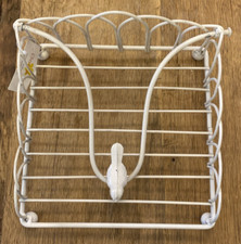 Serviettenhalter antik weiß