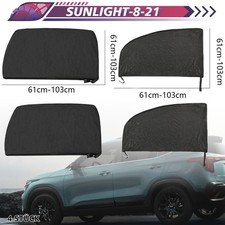 4x Sonnenschutz Auto Fenster