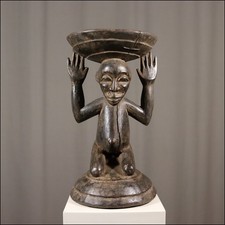 83675) Hocker Luba Kongo Afrika AFRIKANISCHE KUNST