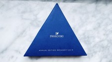 Swarovski Box Leer  Verpackung Deko Blau für Stern