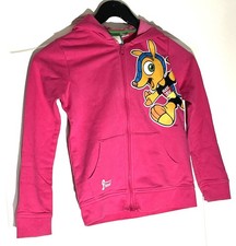 Sweatjacke Mädchen mit Kapuze  Gr. 122/128 Rosa