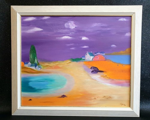 Handgemaltes gemälde acryl - gemälde,