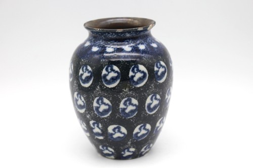 Kleine vase dekor pfauenauge - kleine,