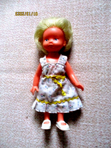Ddr puppe blonde - ddr, haare