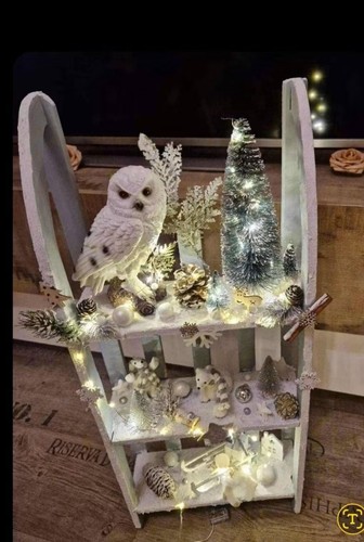 Weihnachts deko schlitten mit - weihnachts,