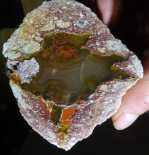 Moos-Achat aus Hohenstein-Ernstthal, Sachsen, Deutschland