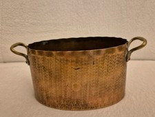 Handgehämmerter Kupfertopf