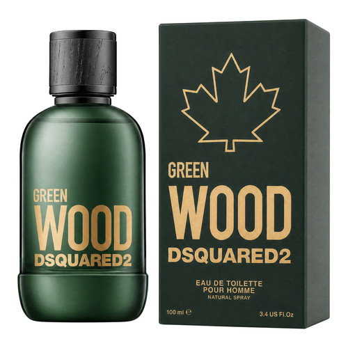 Dsquared green wood edt - green,