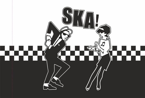 Ska flagge - ska,