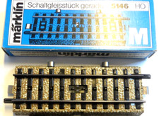 Märklin H0 5146 Schaltgleis gerade gut in OVP