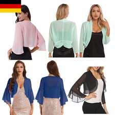 DE* Damen Chiffon Bolero