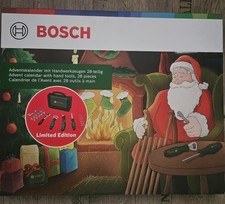Bosch Adventskalender 28-teilig Heimwerker Werkzeug-Set Ratsche Klappmesser Bits