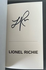 LIONEL RICHIE signed signiert Autogramm Buch Truly